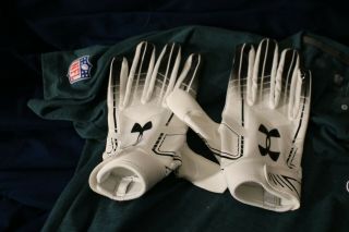 Cre ' Von LeBlanc Game Worn Gloves & Under Shirt Philadelphia Eagles NFL RARE 2