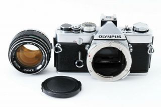 [exc] Rare Olympus M - 1 35mm Slr Film Camera W/ M - System G.  Zuiko Auto - S 50mm 1.  4