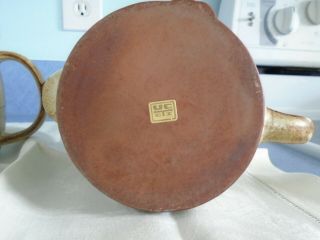 Rare Vintage Uctci Japanese Pottery Grandma - Grandpa tea pots 2