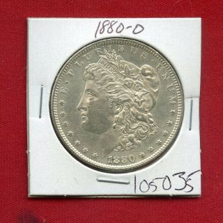 1880 O Unc Morgan Silver Dollar 105035 Us Bu State Rare Coin Gem