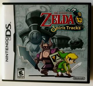 Vtg Nintendo Ds The Legend Of Zelda Spirit Tracks Complete Rare Og