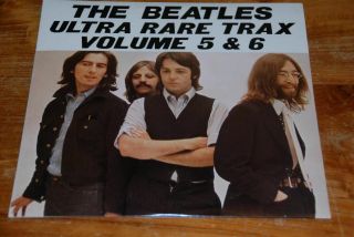 The Beatles - Ultra Rare Trax Vol.  5 & 6 (1989) 2 Lp Set Vinyl 1st Pr.