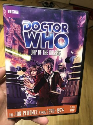 Doctor Who - The Day Of The Daleks (dvd,  2011,  2 - Disc Set) Region 1 Oop Rare