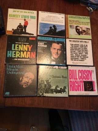 19 Reel To Reel Cole,  Mathis Mann,  Sinatra,  Cher,  Redding and more RARE STUFF 2