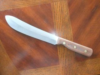(rare) Vintage Chicago Cutlery Knife - 47s - 8in Inch Butcher Knife