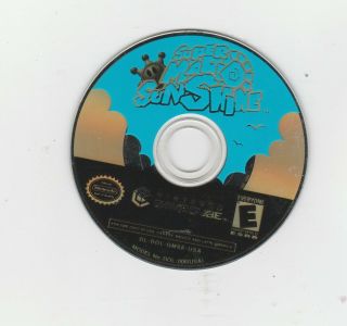 Mario Sunshine Nintendo GameCube Game Rare HTF With Case & Artwork 3