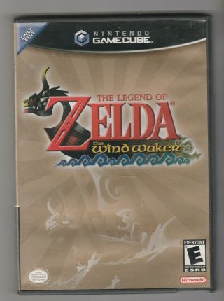 Legend Of Zelda: The Wind Waker Nintendo Gamecube Game Rare Htf Complete
