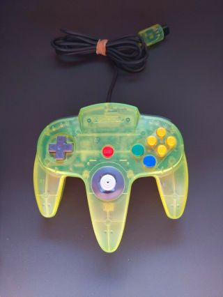 Rare N64 Funtastic Neon Green Controller