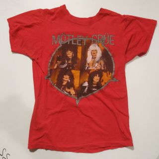 Rare Vintage Motley Crue 1984 Tour Concert Shirt Shout At The Devil Ozzy