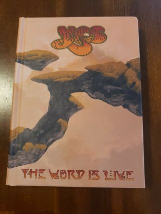 The Word Is Live By Yes (cd,  Aug - 2005,  3 Discs,  Rhino) Rare.  Box Set With Book