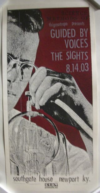 Guided By Voices / The Sights - Rare 2003 Tour Poster - Print Mafia