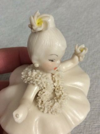 Rare Vintage Dorothy Okumoto Porcelain Hawaii Ballet Dancer Figurine 7