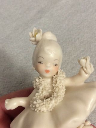 Rare Vintage Dorothy Okumoto Porcelain Hawaii Ballet Dancer Figurine 8
