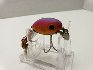 VINTAGE FRED ARBOGAST HULA DANCER FISHING LURE NEON IN COLOR RARE 3