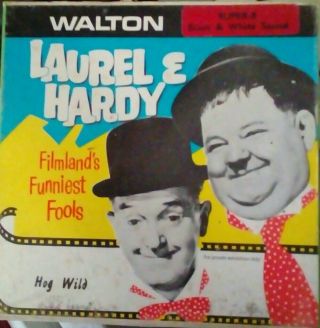 Laurel & Hardy Hog Wild Version Rare 8mm Movie 200 "