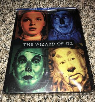 The Wizard Of Oz Steelbook 70th Anniversary [rare] Future Shop Exclusive Blu - Ray