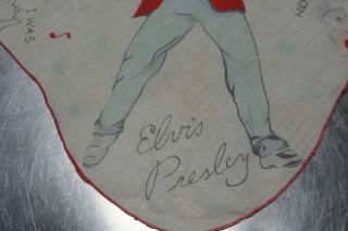 Rare Elvis Presley EPE Enterprise Handkerchief 1956 Hankie 4