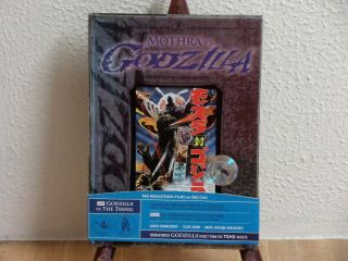 Toho Mothra Vs.  Godzilla Rare & Oop Deluxe Packaging Dvd