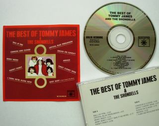Rare Tommy James & The Shondells The Best Of Nm Cd 1985 Roulette The Beatles And