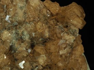 Grossular Garnet Group,  Rare,  Jeffrey Mine Asbestos Quebec Canada 3