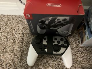 Nintendo Switch Pro Controller Smash Bros.  Ultimate Edition Brothers Rare