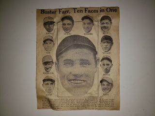 Babe Ruth Lou Gehrig Buster Farr Jimmie Foxx Lefty O 