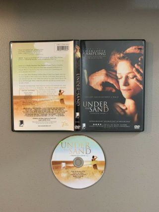 Under The Sand Dvd Rare Oop 2000 Charlotte Rampling French Erotic Drama