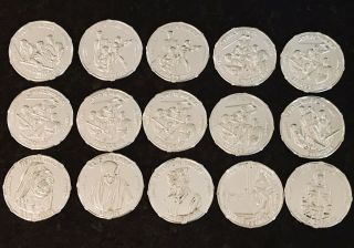 Star Wars 30th Anniversary Collector Coin Set Of 15 (rare)
