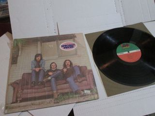 Crosby Stills And Nash Self Titled Lp In Shrink W Rare Sticker Listing All Songs