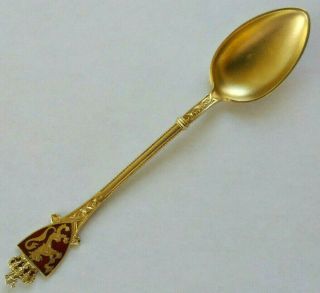 Rare Antique David Andersen Norway Sterling Enamel Spoon,  Price 3