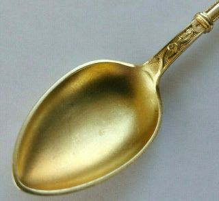 Rare Antique David Andersen Norway Sterling Enamel Spoon,  Price 5
