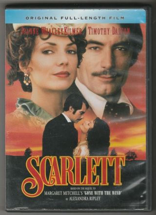 Scarlett Complete Miniseries Dvd Fullscreen Timothy Dalton Rare Htf Oop