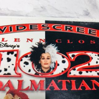 102 Dalmatians Disney Movie Dvd Rare Glen Close Dog Dalmatian 4