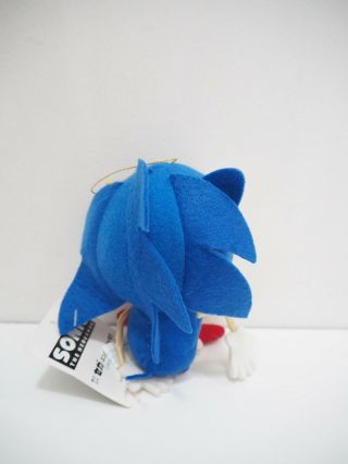 Sonic The HedgeHog SEGA 1992 STRINGY Plush TAG Toy Doll Japan Rare 4