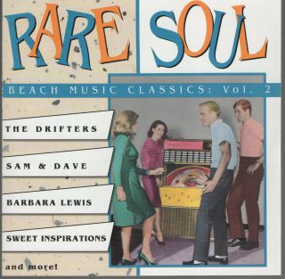 Rare Soul: Beach Music Classics,  Vol.  2 By Various Artists (cd,  Apr - 1992,  Rhino