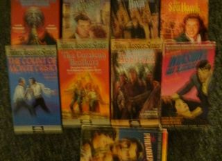 9 VHS Colorized movies some are rare vhs movies 4