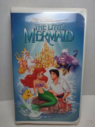 Walt Disney The Little Mermaid Black Diamond Classics Banned Cover Rare Phallic