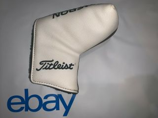 Limited & Rare Scotty Cameron & Crown White Brown Headcover Mallet Golo