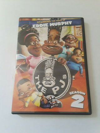 The Pjs Season 2 Two Eddie Murphy Rare Oop 2 Disc Set - Dvd S&h?