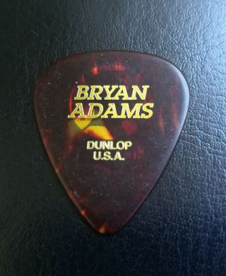 Bryan Adams Guitar Pick ( (shine A Light))  Tour Lp Cd Concert Ticket Rare