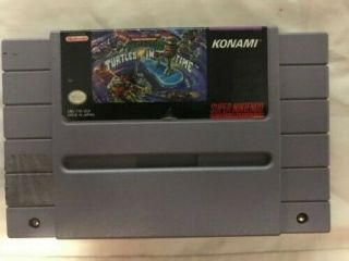 Two RARE SNES games: TMNT 4 and Adventures of Batman & Robin 100 Authentic 3