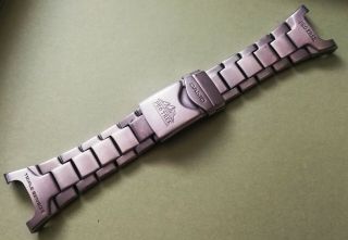 Casio Pro Trek Prg - 40t Titanium Band Bracelet S - 899l Fit Prg - 240t Rare