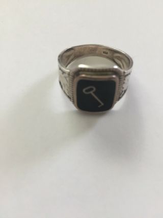 Rare 835 Silver Ring Size 10