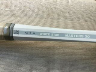 Rare Vintage Kneissl White Star Masters 30 Graphite 4 5/8 Grip Tennis Racquet 3