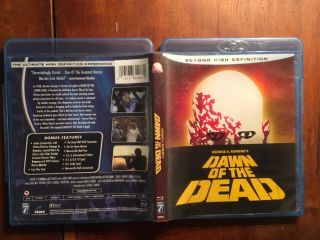 Dawn Of The Dead Blu - Ray (1978) George Romero Anchor Bay Rare & Out Of Print Oop