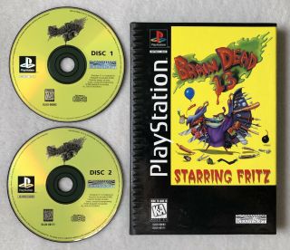 Braindead 13 (sony Playstation 1,  1995) Ps1 Psx Long Box Rare