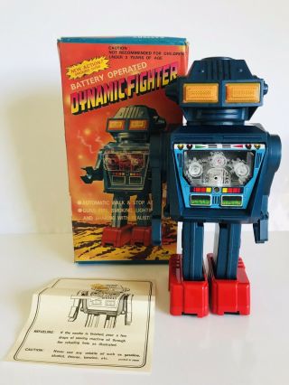 Rare Dynamic Fighter Robot Junior Toys Japan Mib