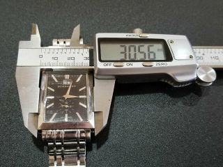 Burberry Heritage BU1320 SWISS Quartz Black Wrist Watch Collectible Rare 8