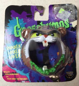 Rare Vintage 1990’s Goosebumps Shocker Locker Cover Toy/accessory In Package 5