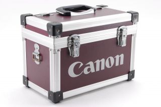 Canon 35mm SLR Camera Aluminum Hard Case RARE NEAR From JAPAN 623 5